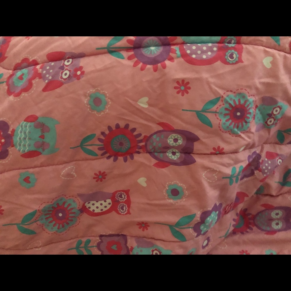 Twin size comforter with matching sheets